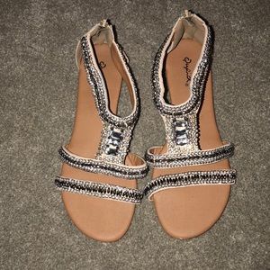 Fashionable Sparkly Sandals